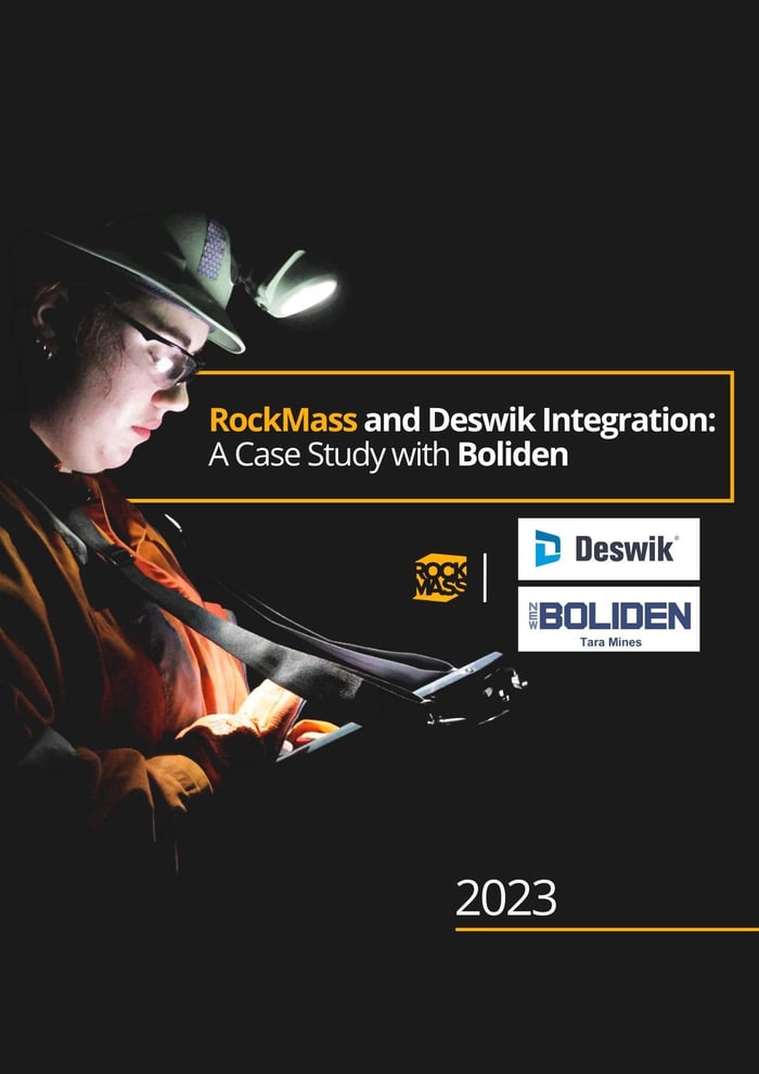 RockMass and Deswik Integration - A Case Study with Boliden RockMass and Deswik Integration - A Case Study with Boliden